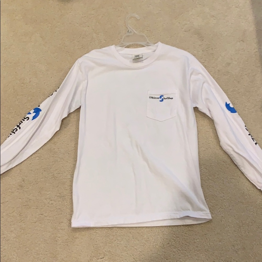 Small White 17th Street Longsleeve